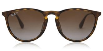 Ray-Ban RB4171F Erika Asian Fit Polarized 710/T5 Womens Sunglasses Tortoiseshell Size 54