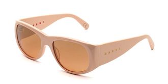 Marni Orinoco River Nude 0EF Mens Sunglasses Pink Size 49