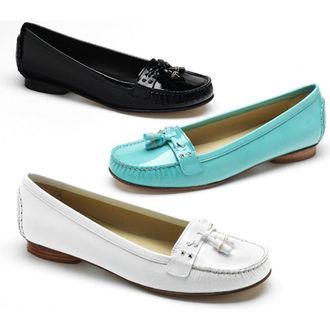 Stuart Weitzman Toggle Moccasin in Chalk at Nordstrom, Size 8.5