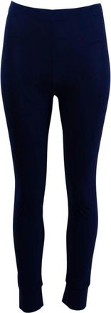 High Slim-fit Broeken - Dames - Slim Fit Broeken - Blauw - M - Broeken