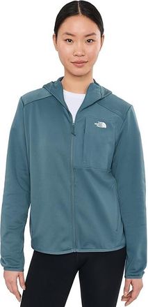 The North Face TNFtm Performance Fleece Full Zip Hoodie Womens Coat Granite Grey : 2XL, Fleece/Polyester