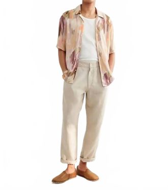 Wax London Didcot Short Sleeve Shirt In Pastel And Multicolour Floral