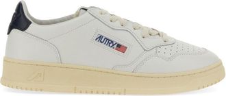 Autry Medalist Low Perforated Cow Leather Sneakers