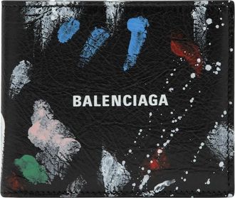 Balenciaga Wallets & Cardholders, male, Multicolor, Size: ONE SIZE Cash Square Folded Wallet