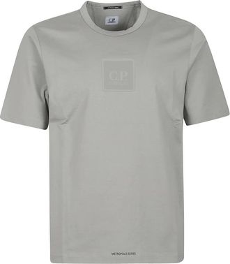 C.P. Company Metropolis T-shirt - Heren - T-shirts - Grijs - S - Katoen - Tops