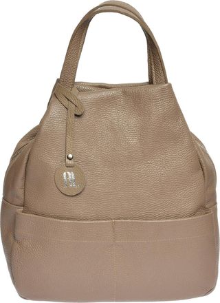 Anna Luchini Beige Leren Tas