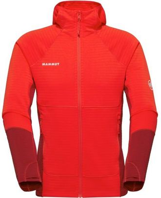 Mammut Taiss ML Hooded Jacket Fleecejacke f&uuml;r Herren | rot