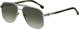 HUGO BOSS 1743/S Zonnebril - unisex - Zonnebrillen - Grijs - 59 MM - Accessoires
