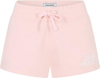 Jack Wills Dames-sweatshorts met logo (Zacht Roze)