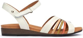 Pikolinos Ibiza Sandal - Dames - Sandalen - Wit - 41 EU - Leer - Schoenen