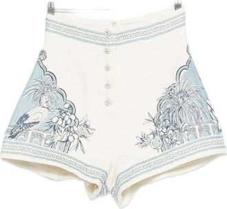 Alemais Shorts Bianco-Donna
