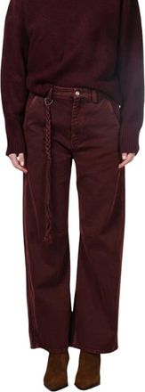 Mason's Pantalones Chinos Valerie - Jeans - Mujer - Rojo - 2XS