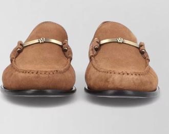HUGO BOSS leather loafers