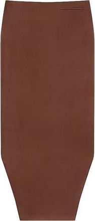 Givenchy Front Kick Skirt Moka Brown, Brand Size 38 (US Size 4)