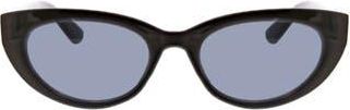 BCBGeneration 54mm Cat Eye Sunglasses in Black at Nordstrom Rack