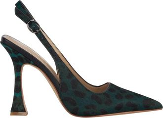 Alma En Pena Slingback met spitse neus en gesp op de hak - Dames - Pumps - Blauw - 38 EU - Schoenen