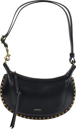 Isabel Marant Black Oskan Moon Shoulder Bag