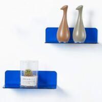 OEM Juego De 2 Estantes De Pared, No Requiere Taladrar, Optimiza F&aacute;cilmente El Espacio De Tu Pared - Small-crezuo