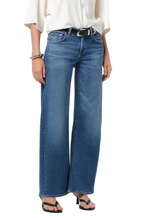 Citizens Of Humanity Nora Low Waist Wide Leg Jeans in Benson at Nordstrom, Size 29