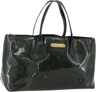 Louis Vuitton Pre-owned Vintage Tote Bag - Dames - Vintage Shopper - Blauw - ONE Size - Leer - Vintage