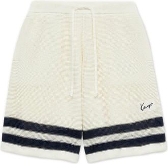 Kenzo Hombre, Pantalones cortos, Blanco, Talla: M
