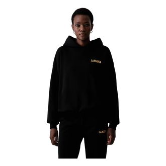 La Mania Hugh Hoodie - Dames - Hoodies - Zwart - M - Katoen - Hoodies & sweatvesten
