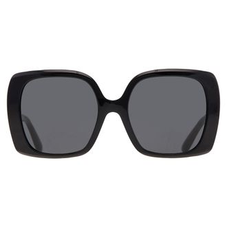 Dolce & Gabbana Dark Grey Square Ladies Sunglasses DG4475 501/87 56