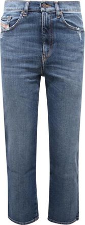 Diesel 2016 D-Air Straight Jeans - Dames - Regular Fit Jeans - Blauw - W25 - Denim - Jeans
