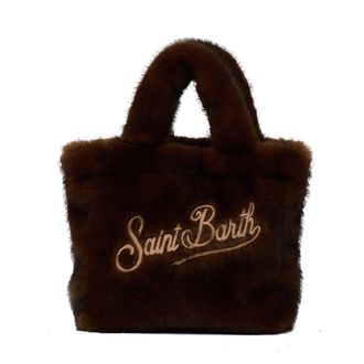 MC2 Saint Barth Plush Faux Fur Vanity Mini Handbag