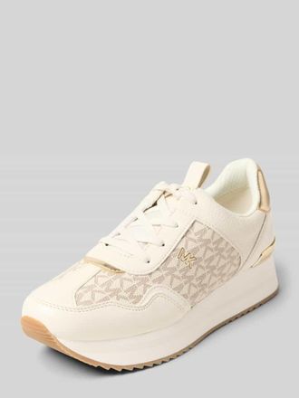 Michael Kors Sneaker mit Logo-Applikation Modell Raina in Beige, Gr&ouml;&szlig;e 36