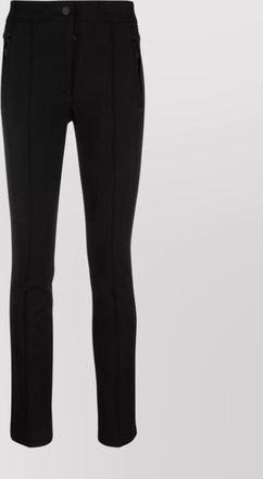 Moncler slim fit mid rise trousers with pockets