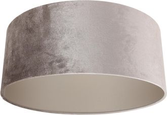 Steinhauer Pantalla De L&aacute;mpara - Shade - Plateado - Velours - Steinhauer