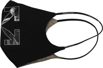 Off-white Zwarte Katoenen Gezichtsmaskers - Heren - Accessoires - Zwart - ONE Size - Katoen - Accessoires