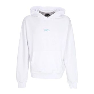 Dolly Noire Hoodies, male, White, Size: XL White Lightweight Hooded Sweatshirt Men