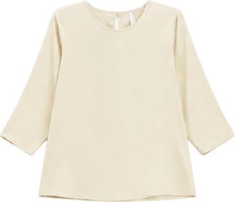 Imperial Camicia Marmo - Dames - Blouses - Beige - XS - Denim - Overhemden