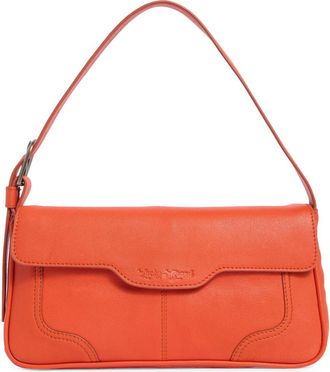 Lucky Brand Luma Leather Shoulder Bag in Flame at Nordstrom Rack