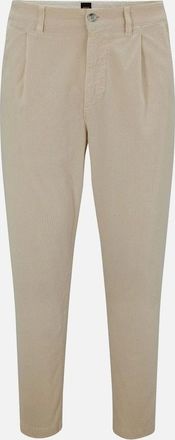 HUGO BOSS Mens Schino Shyne Trousers - White - Size: 38XL
