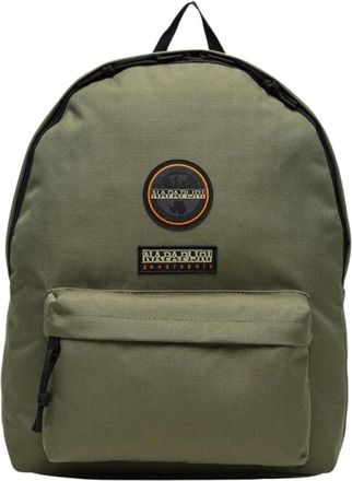 Napapijri Tassen, Heren, Groen, ONE Size, Rucksack met ritssluiting en meerdere vakken