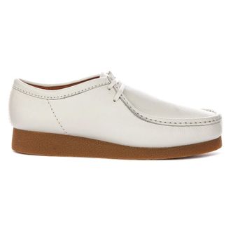 Clarks Wallabee Evo Chukka - male - Clarks - Laced Shoes - White - 10 UK - Shoes