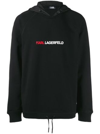 Karl Lagerfeld Felpa con stampa - Nero