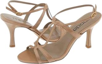 Pelle Moda Womens Tala Heels In Brown Minera