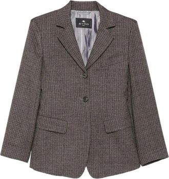 Etro 99Tt 21B Wrca 0133 Blazer - Dames - Blazers - Grijs - S - Jassen