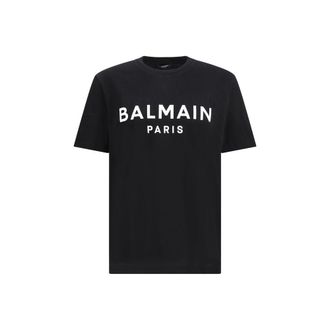 Balmain Zwarte Katoenen T-Shirt