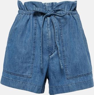 Isabel Marant Ipolyte high-rise denim shorts