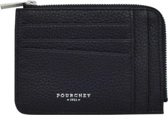 Pourchet Heren, Accessoires, Zwart, Maat: ONE Size Leer