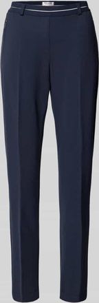 Raphaela by Brax Slim Fit Stoffhose mit Bundfalten Modell Lillyth in Marine, Größe 36