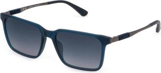 Police Authentieke Splp 31 03Lm Bril - Heren - Zonnebrillen - Blauw - 56 MM - Accessoires