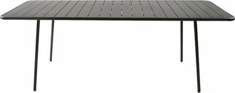 Concept Usine Mesa de jard&iacute;n para 8/10 personas 200 cm gris oscuro
