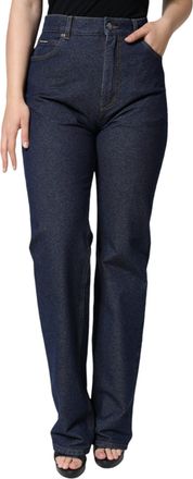 Dolce & Gabbana Hoge taille rechte jeans Pan74025
