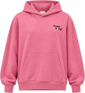 Barrow Felpa con stampa Cappuccio Profili a coste - - Sweatshirts & Hoodies - Uomo - Rosa - M